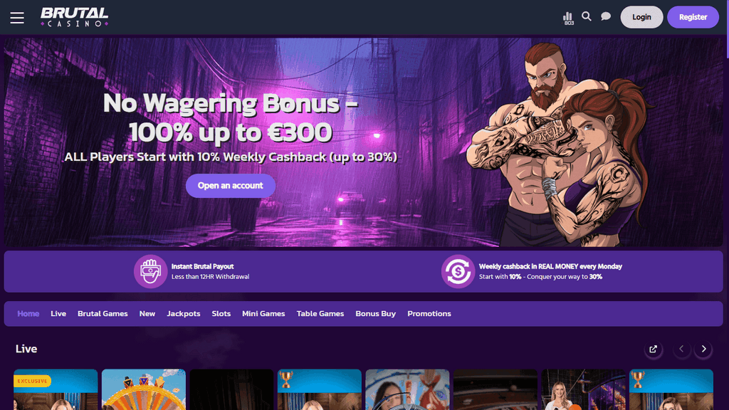 Brutal Online casino